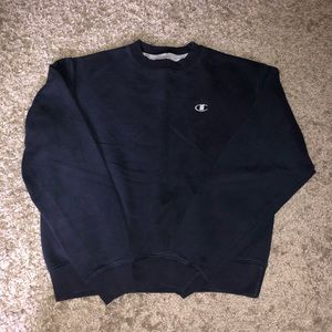 Navy blue champion crew neck
